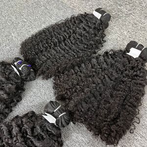 Le plus récent 100% Raw Virgin Vietnamien Extension de cheveux humains Kinky Curly Style pour les femmes noires - Product Image 5