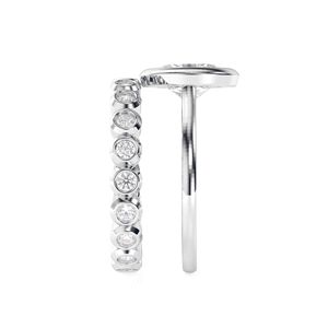 3.00CTOval Cut Diamon Diamond Unique Bridal <b>Set</b> Wedding <b>Ring</b> for <b>Women</b> - Product Image 4
