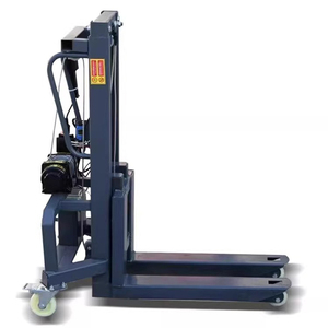 Mini Montacargas Eléctrico de 300 kg con Batería de Iones de Litio, Desplazador Lateral Hidráulico, Apilador Autocargable de Paletas Anchas para Restaurantes - Product Image 6