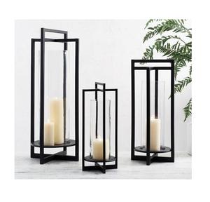 Lanterne de bougie en métal et verre faite à la main, Design Unique, fabricant, décoration de maison personnalisée, lanterne de bougie en métal - Product Image 4