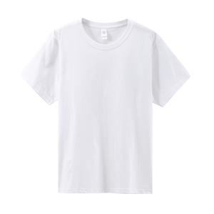 T-shirt blanc en coton 160gsm Impression de logo personnalisé T-shirt à col rond en coton bon marché pour hommes - Product Image 5