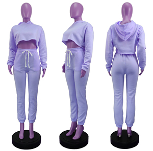 MOVATEXTILE Chándal Trending para mujer en la mejor calidad Crop Top Set para mujer Hecho en Pakistán - Product Image 1