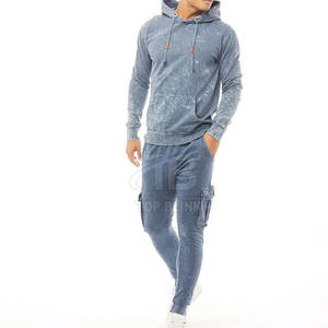 2025 Survêtement confort toute la journée lavage à l'acide 100% coton élégant motif solide respirant caractéristique prêt pour toute occasion pour l'hiver - Product Image 5