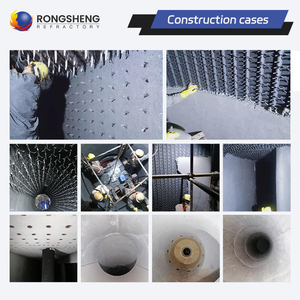 Masse <span class=keywords><strong>de</strong></span> compactage réfractaire haute température Rongsheng 1650 ℃   Matériaux réfractaires en <span class=keywords><strong>silicate</strong></span> d'alumine pour revêtement <span class=keywords><strong>de</strong></span> four - Product Image 6
