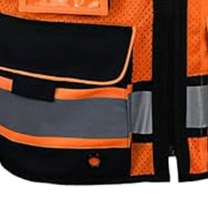 Gran oferta, chaleco de seguridad personalizado, ropa de trabajo de tripulación de construcción de alta visibilidad, varios tamaños, colores, ropa de seguridad reflectante OEM - Product Image 3