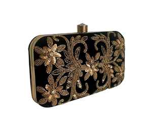 Sac à main transparent pour femmes, pochette de soirée, chaîne en or, fleur légère, artisanat personnalisé, Logo, Style, motif dame, vente en gros - Product Image 2