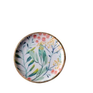 Nouveauté : Assiettes de présentation élégantes au design moderne, finition émaillée, pour la table, assiettes de service décoratives pour la table à manger - Product Image 5