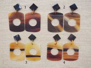 Boucles d'oreilles en corne de boeuf sud-africain de la meilleure qualité en gros, bijoux 100% naturels et écologiques avec peau naturelle pour femmes et filles - Product Image 4