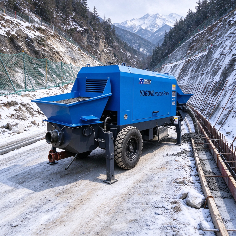 Concrete Pump Portable Concrete Pump for Temporary Concrete Repair and ...