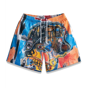 Custom Sublimation <b>Men</b> <b>Shorts</b> Summer Ee Casual <b>Shorts</b> Quick Dry Above <b>Knee</b> 5 Inch Inseam Mesh <b>Shorts</b> - Product Image 4