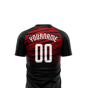 Maillots de football pour hommes de haute qualité, tissu polyester professionnel, faible MOQ, impression par sublimation, service OEM disponible - Product Image 4