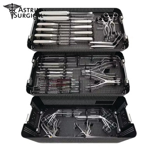Juego de instrumentos de cirugía espinal lumbar cervical ortopédica de alta calidad, laminectomía Manual, Kits ortopédicos básicos, estándar de seguridad MOL - Product Image 1