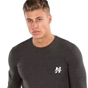 Camiseta Deportiva Personalizada al por Mayor para Hombre, 13 Colores, Lisa, de Verano, Manga Corta, Corte Regular, Estilo Urbano, Ecológica, Transpirable, de Secado Rápido - Product Image 3