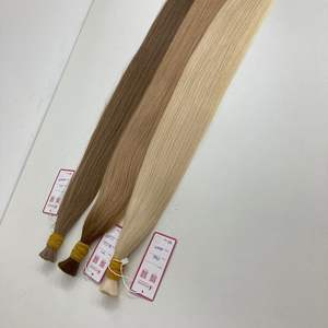 Extensiones de cabello humano vietnamita recto Natural alineado con cutícula virgen 100% de alta calidad, suministro a granel de ondas naturales de grado Remy - Product Image 5