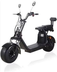 Motocicleta Eléctrica de Alta Calidad de 2000W con Neumáticos Anchos, Velocidad Máxima de 40 MPH, Autonomía de 50 Millas, Doble Freno de Disco - Product Image 1