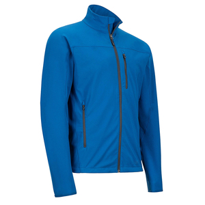 High Quality Men's Softshell <b>Jacket</b> High Street Casual Wear Stand Collar Solid Color Waterproof Canvas Front Logo <b>Reversible</b> - Product Image 2