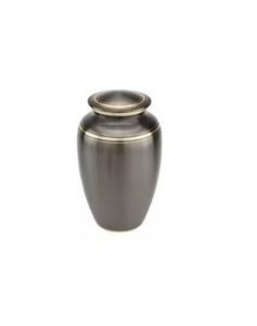 Urne funéraire en aluminium de conception moderne, écologique, style Art déco, sculptée à la main, vase à cendres commémoratif pour la décoration de la maison, pour les mariages - Product Image 3