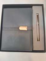 Journal intime de taille A5 avec stylo, ensemble de cadeaux promotionnels, fabricant indien d'agenda et de stylo de taille A5