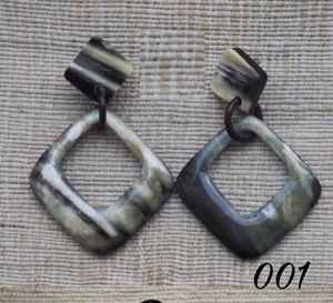 ต่างหูรูปวัวแบบวินเทจใหม่เป็นมิตรกับสิ่งแวดล้อมเครื่องประดับจากแอฟริกาใต้ขัดเงาผิวสำหรับผู้หญิงและเด็กผู้หญิง - Product Image 2