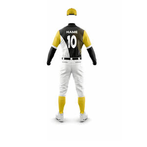 2025 Jersey y pantalones de béisbol personalizados para hombres, camisetas transpirables con estampado Digital, uniforme de softbol, sublimación, patrón en blanco - Product Image 5