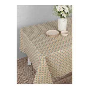 60x90 Inches for Families Dining Wholesale Round Printed Cotton Linen <b>Tablecloth</b> Floral Pattern Classic Style Washable Home Use - Product Image 6