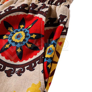 กางเกงขาสั้นชายลำลองเอวกลาง ผ้าฝ้าย 100% แห้งเร็ว ระบายอากาศดี ลายเรียบ คุณภาพสูง - Product Image 4