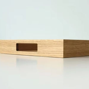 Bandeja Artesanal de Madera Maciza Ecológica con Tema Budista Personalizado, Combinación Perfecta de Funcionalidad, Estilo y Lujo para Decoración del Hogar, Económica - Product Image 1