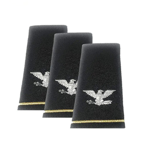 Haute qualité personnalisé brodé 2025 épaulettes Oem demande pour uniforme épaule conseil rang accessoires pour uniformes - Product Image 5