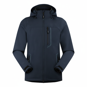 Vestes Softshell tactiques pour hommes, résistantes au vent, personnalisables avec votre logo, vente en gros directe d'usine - Product Image 2