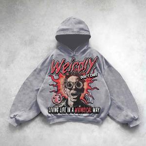 Direct Industry Custom High Quality HeavyweightCotton <b>Black</b> Drop Shoulder <b>Hoodie</b> Pullover Hooded Custom logo Printed <b>Hoodie</b> - Product Image 2