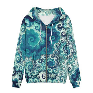 Sweat-shirts en molleton à sublimation pour femmes, polyester/coton, séchage rapide, polaire d'hiver, respirant, doublé, vêtements de rue, sweat-shirt personnalisé sur le devant - Product Image 1