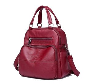 Mochila de Cuero con Acabado Vintage Bravyn - Product Image 1