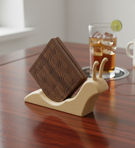 Posavasos Cuadrado Clásico de Madera de 5 mm de Grosor, Ecológico, para Tazas de Café y Té - Product Image 2