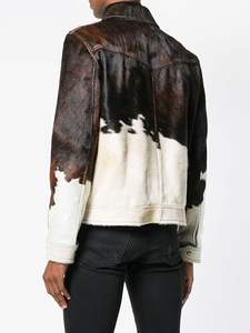 Chaqueta de Cuero Genuino de Invierno para Hombre, Diseño Superior, Cuello Alto, Manga Larga, 100% Alta Calidad, Impermeable, Transpirable, Logotipo Personalizado, Estilo Motociclista - Product Image 2