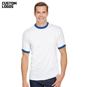 BELLA + CANVAS 3055 Jersey Heather Ringer Tee Shirt Respirant - Product Image 4