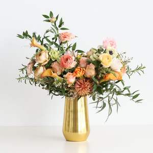 Florero cilíndrico de alta calidad, diseño único, florero de mesa de Metal y maceta, soporte de flores para mesa de restaurante - Product Image 4