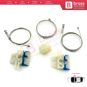 Kit de réparation de lève-vitre avant droit BWR1086 pour Tiguan MK1 5N 2007-2018 SUV 5 portes 5N0837462 - Product Image 6