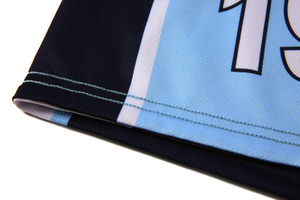 Base vert riz Sublimation jeunesse homme femme réversible basket-ball maillot basket-ball uniforme ensemble meilleur Design couleur bleu Shorts - Product Image 4