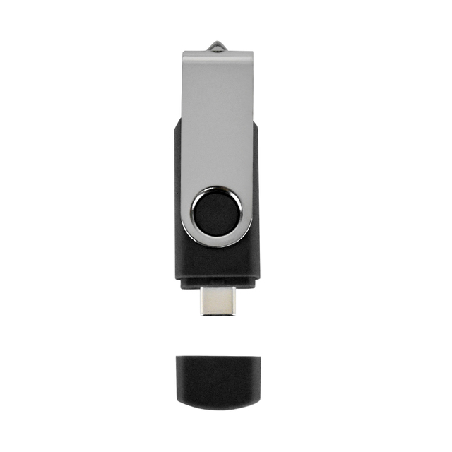 Custom USB Memory Card Metal Otg 2.0/3.0 Type C Flash Drive in Bulk 16GB 32GB 64GB 128GB 1TB Capacity