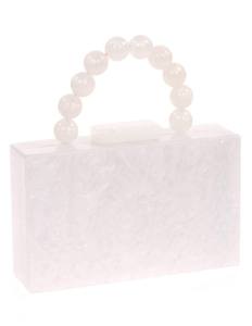 Sac en résine CrystalCarry AmberGlow, sac à main de luxe en résine, sac fourre-tout Aurora en résine, sac à main léger imprimé en typographie, cadeau de remerciement - Product Image 5