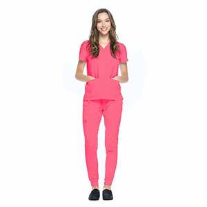 Combinaison de gommage médical en gros, uniformes hospitaliers de gommage médical confortables pour femmes - Product Image 1