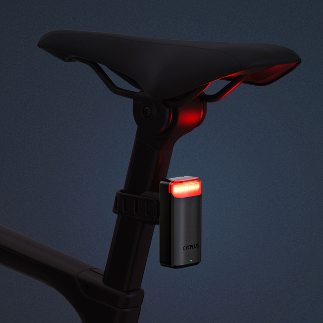 Multiple Modes Long Lasting Bike Accessories Smart Brake Sensor Warning Light Wireless Bicycle Radar Rear Light Cycle Light