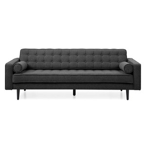 Loveseat 09 Chesterfield <b>Sofa</b> 220x82cm Premium Tufted Square Two-Seater with Nm Bc Vi for Living Rooms - Product Image 2