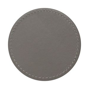 Posavasos de Té Personalizado, Ecológico, Hecho a Mano, Moderno y de Lujo, en Forma de Corazón, 4x4, de Cuero PU, Redondo, Decoración para el Hogar, Regalo de Inauguración - Product Image 3
