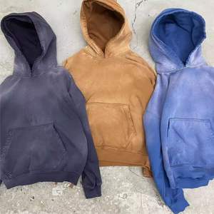 OEM personalizado sudaderas con capucha Fleece algodón contraste de color suelto y ocio Sudadera con capucha sudadera de gran tamaño sudaderas con capucha de las mujeres - Product Image 1