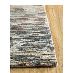 Freedom Manchaha Beige & Brown Hand Knotted Wool Bamboo Silk <b>Rug</b> 10mm Thick Abstract Pattern for Home Hallway Rectangle-Les-8006 - Product Image 4