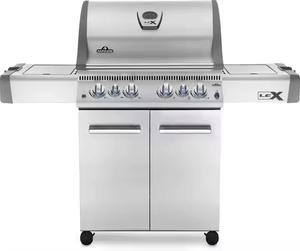 Grill électrique LEX485RSIB de qualité supérieure avec 5 brûleurs - Acier inoxydable, usage commercial - Product Image 2