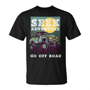 T-shirt Seek Adventure 4x4 Off Road Buggy Go Off Road - Product Image 2
