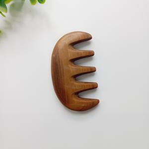 Peine Natural respetuoso con el medio ambiente, conjunto de madera para el pelo, Barba, logotipo personalizado directo de fábrica, barato, venta al por mayor - Product Image 1