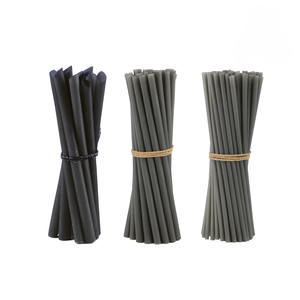 หลอดดูดน้ำจากฟางข้าวดำขายดี ทนน้ำได้ดี ใช้แล้วทิ้ง ย่อยสลายได้ ผลิตจากไม้ไผ่ สำหรับงานปาร์ตี้ ฟรี บาร์เวียดนาม - Product Image 2